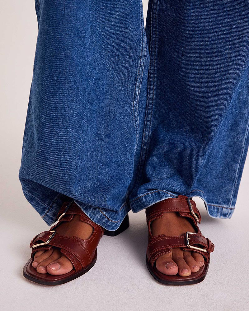 Sandals Flor camel
