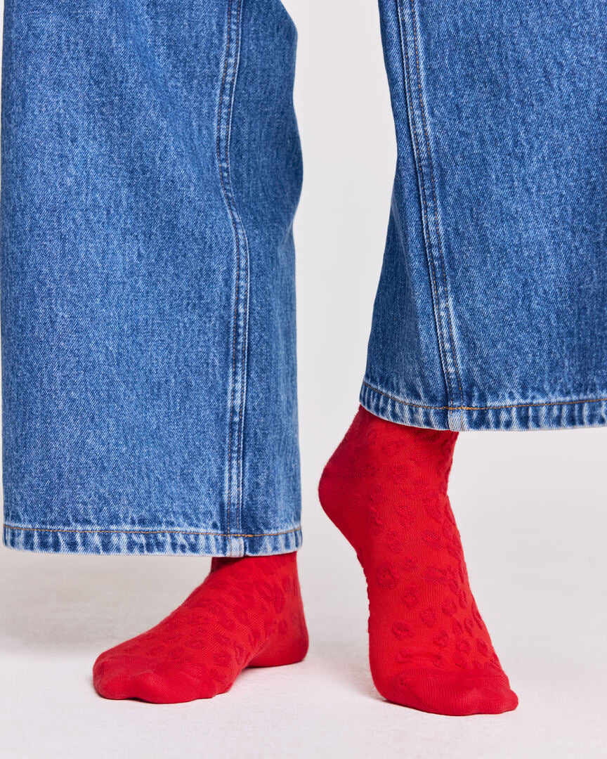 Chaussettes Anta rouge