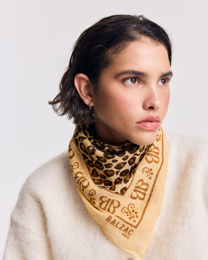 Foulard Johanna camel