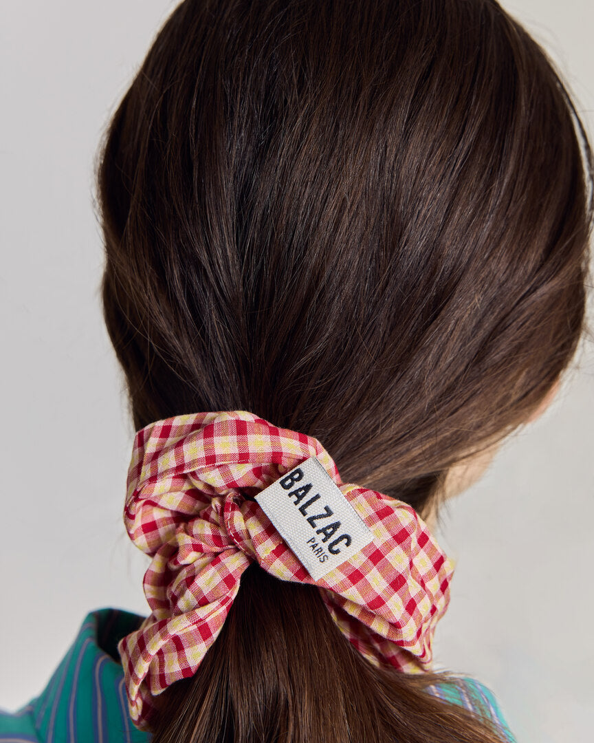 Scrunchie Billy XL gingham red and yellow