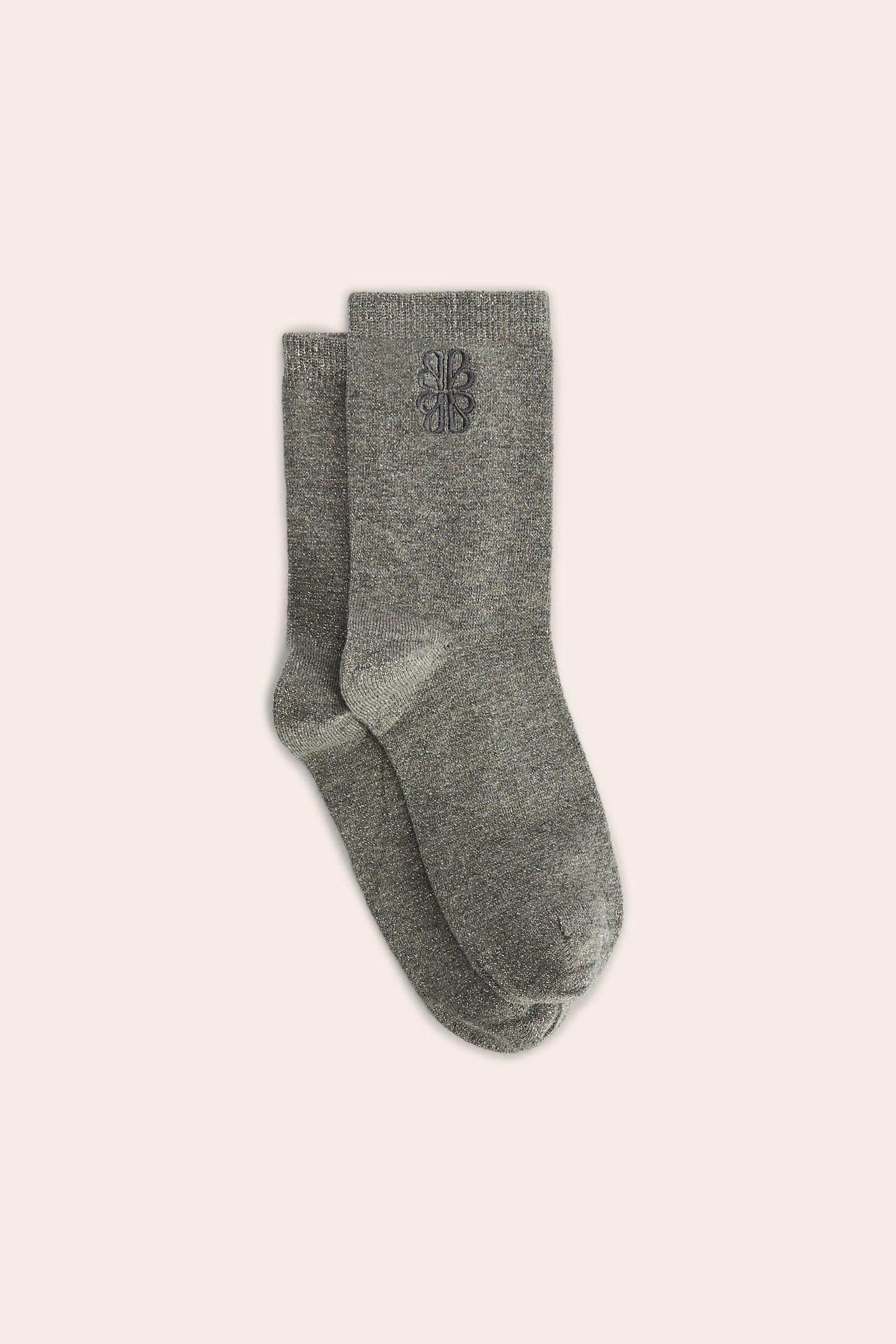 Silver Tobby Sock