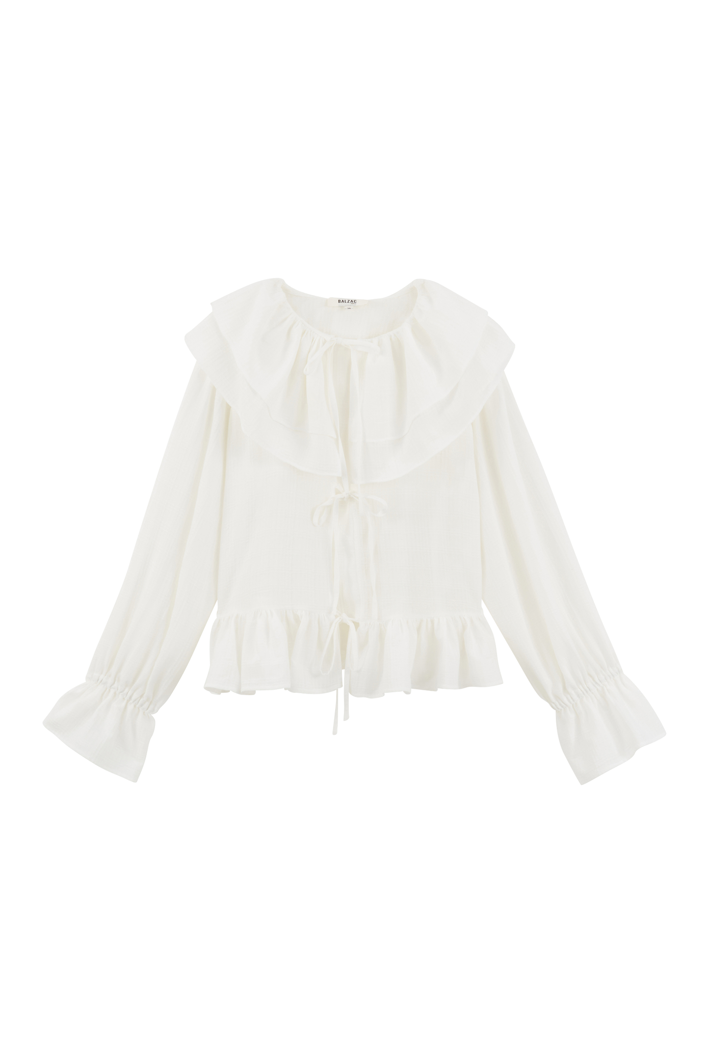 Belva natural white shirt