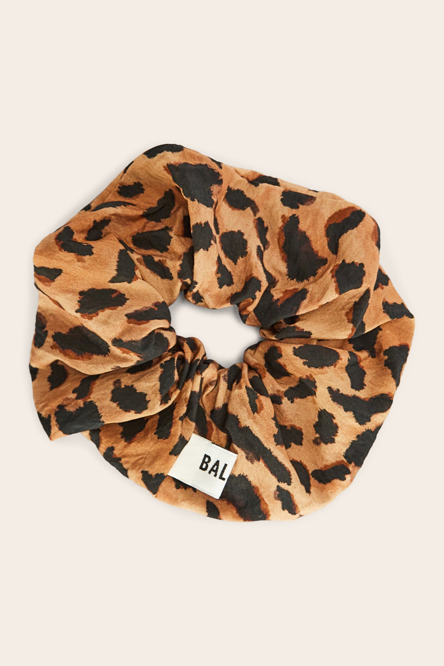 Billy XL cheetah print cappuccino scrunchie