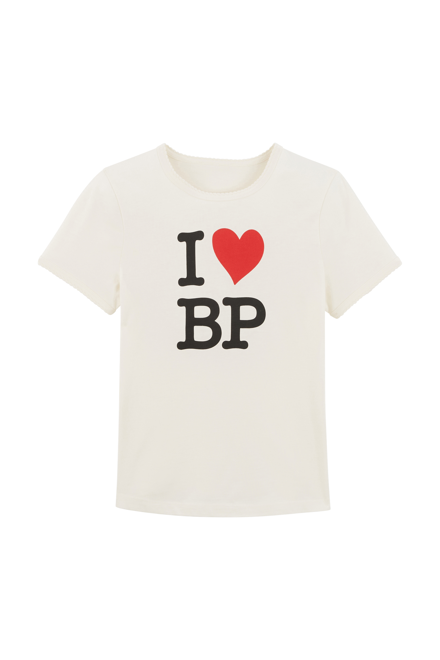 Willow I love BP white t-shirt