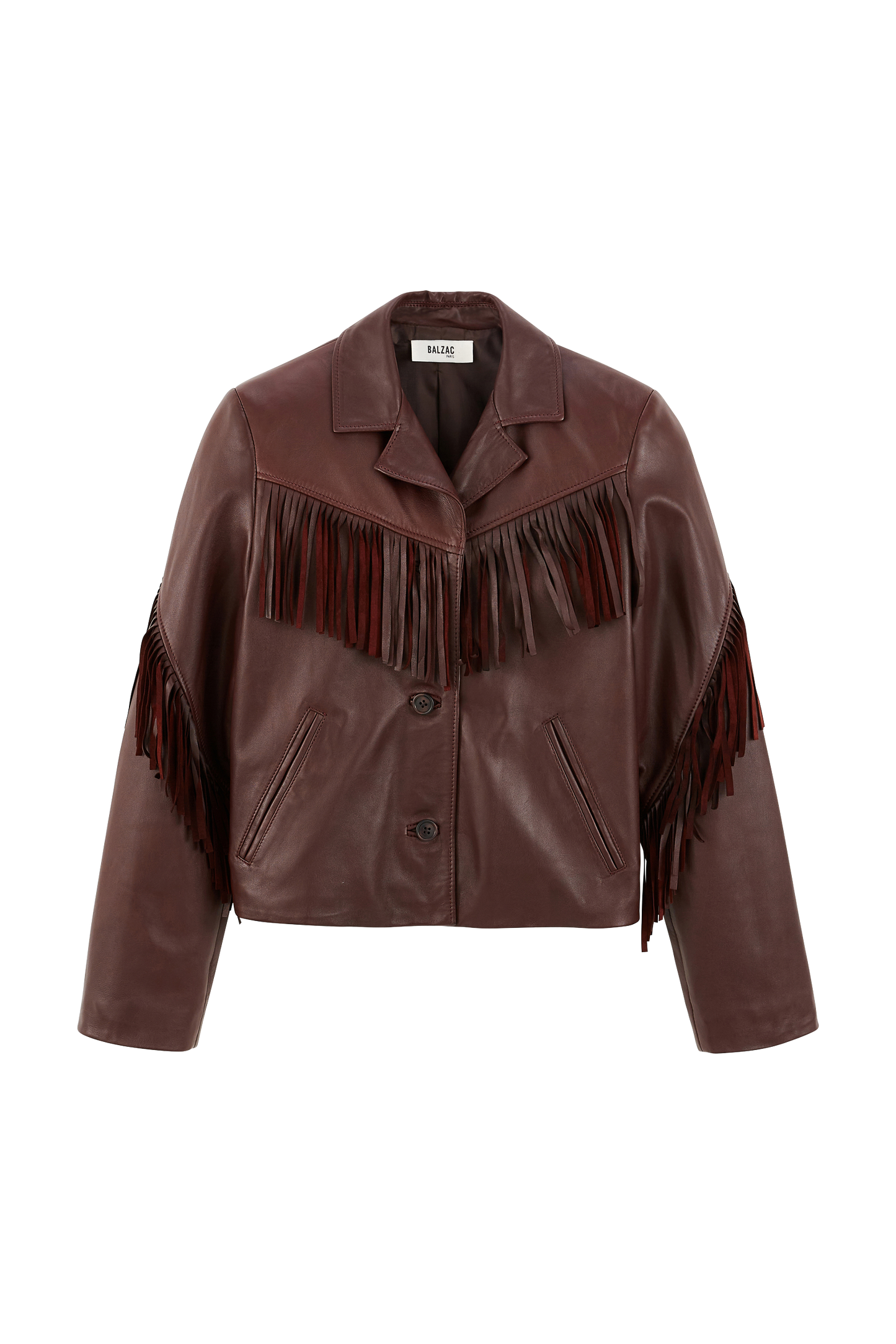 Serena burgundy jacket