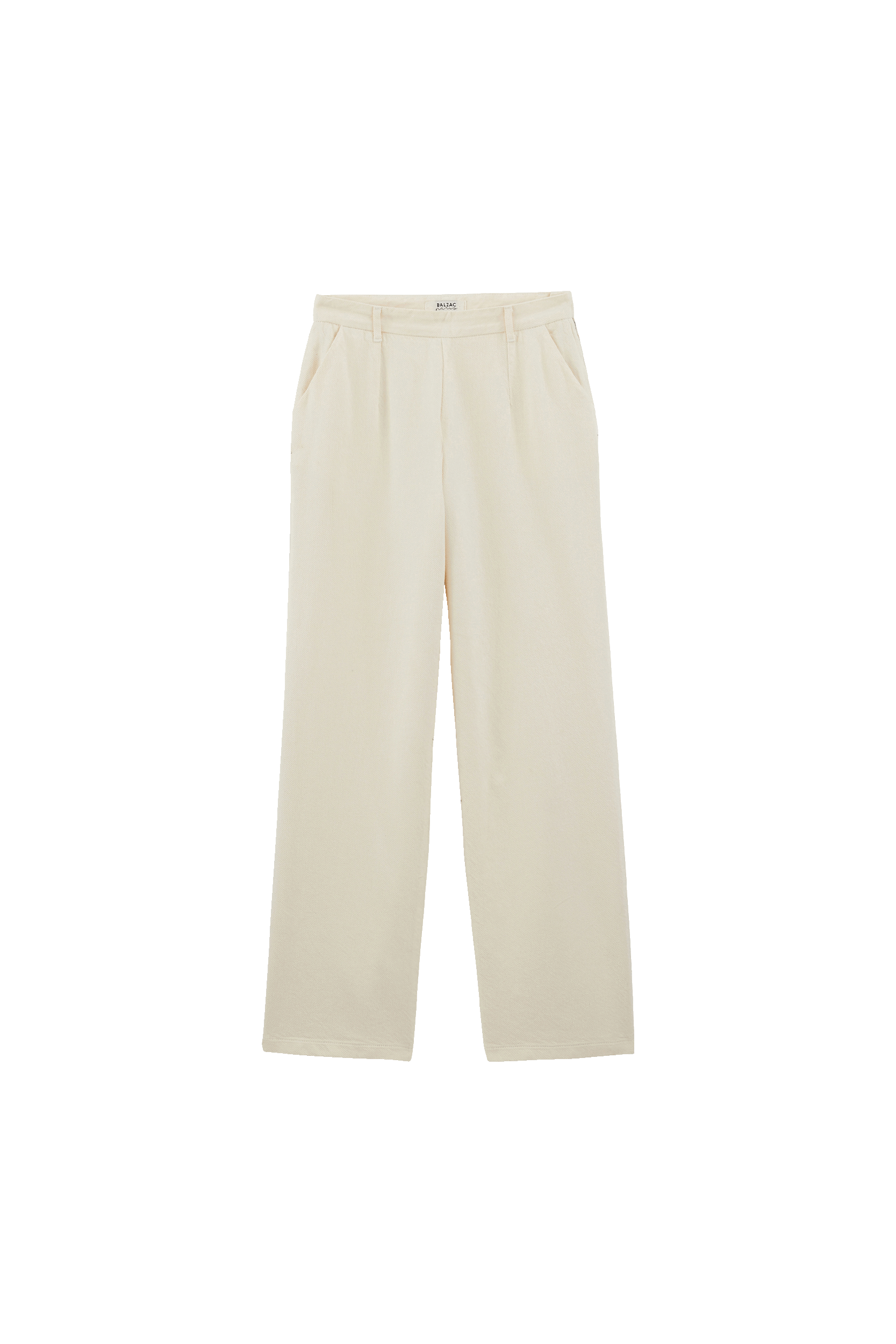 Paolo creme brulee trousers