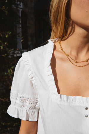 Chemise Anetta blanc naturel