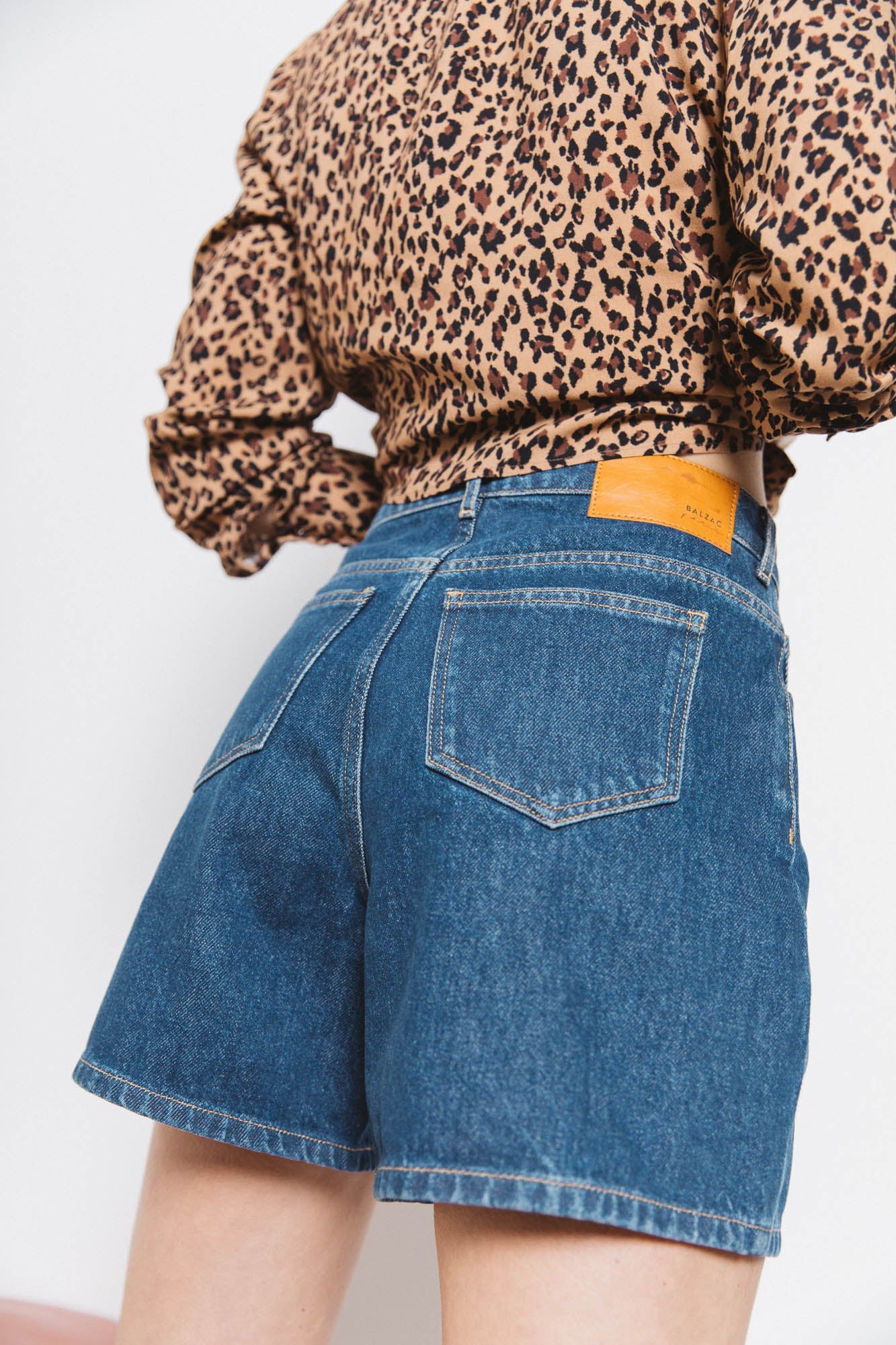 Shorts Maylone blue midi