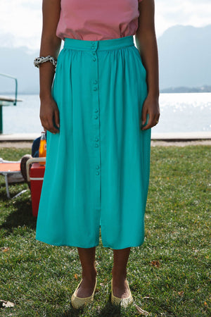Turquoise Sally skirt