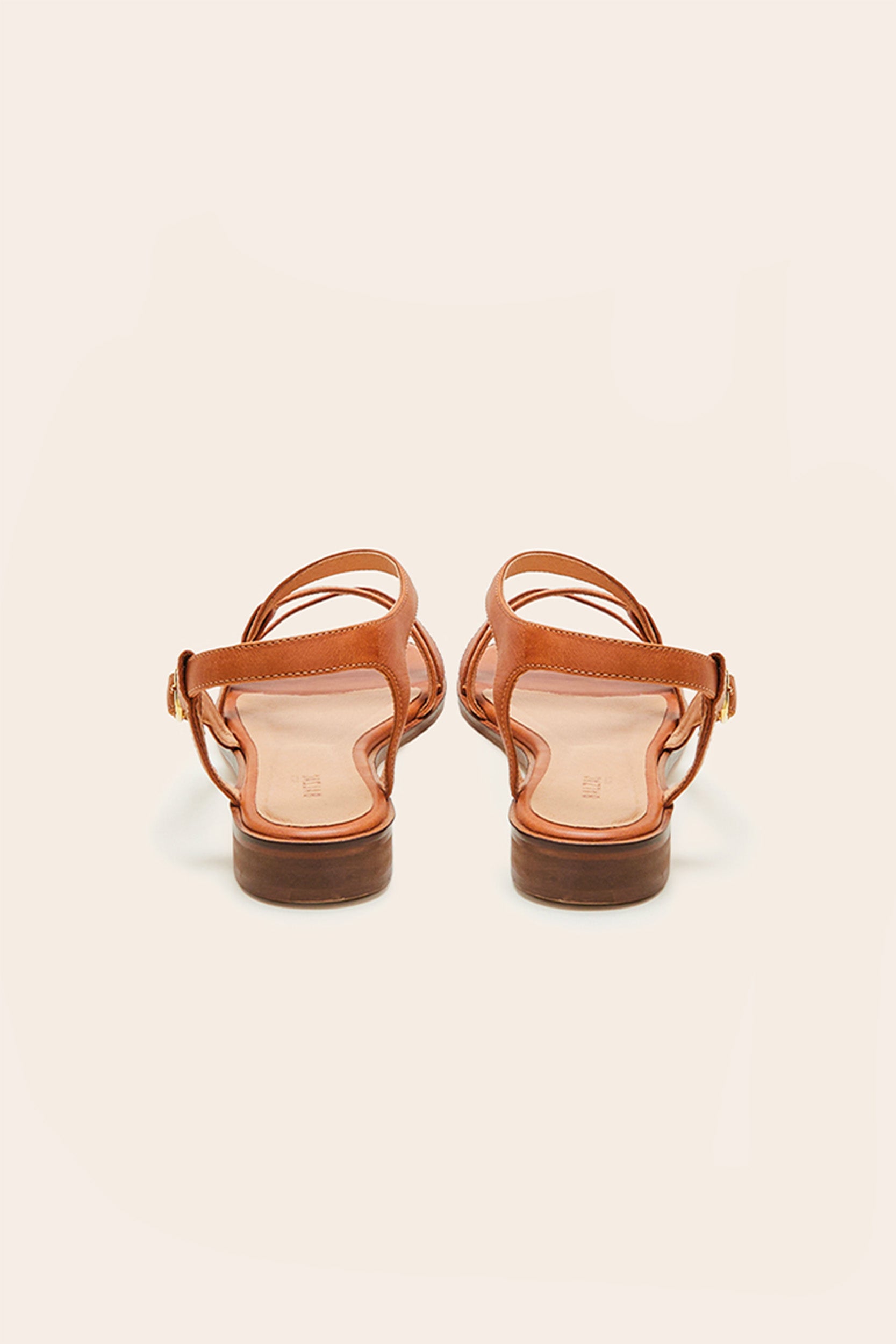 Sandals Margarita cognac