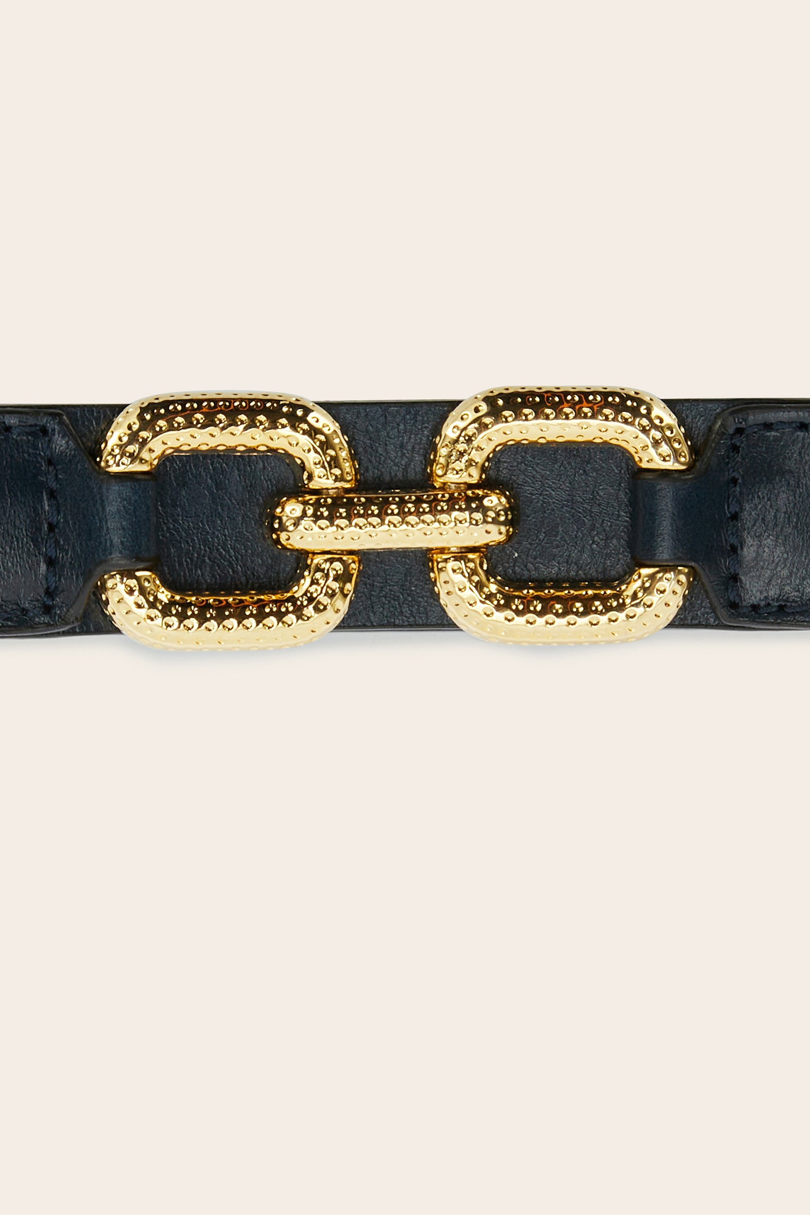 Céane navy blue belt