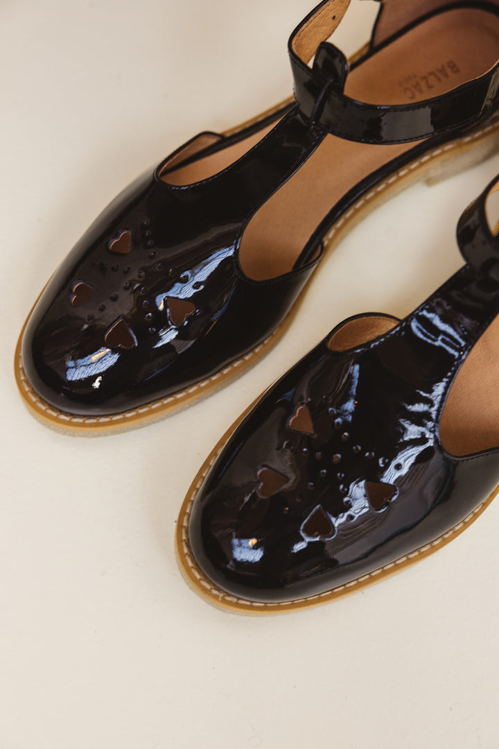 Babies Aloïs patent black