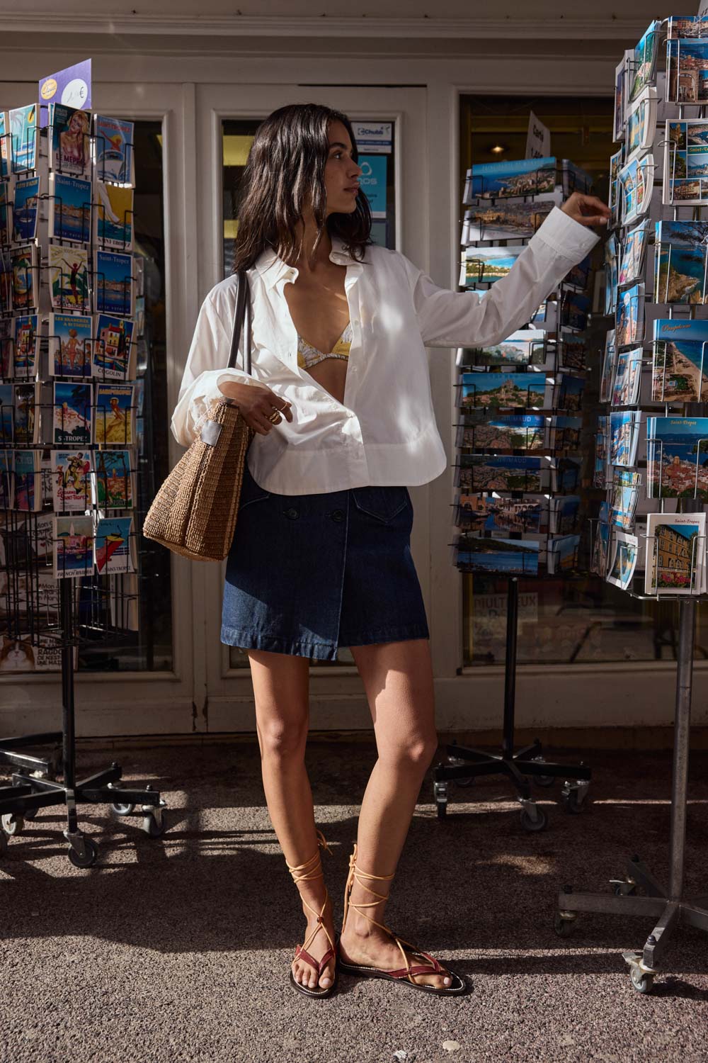 Natural white West shirt