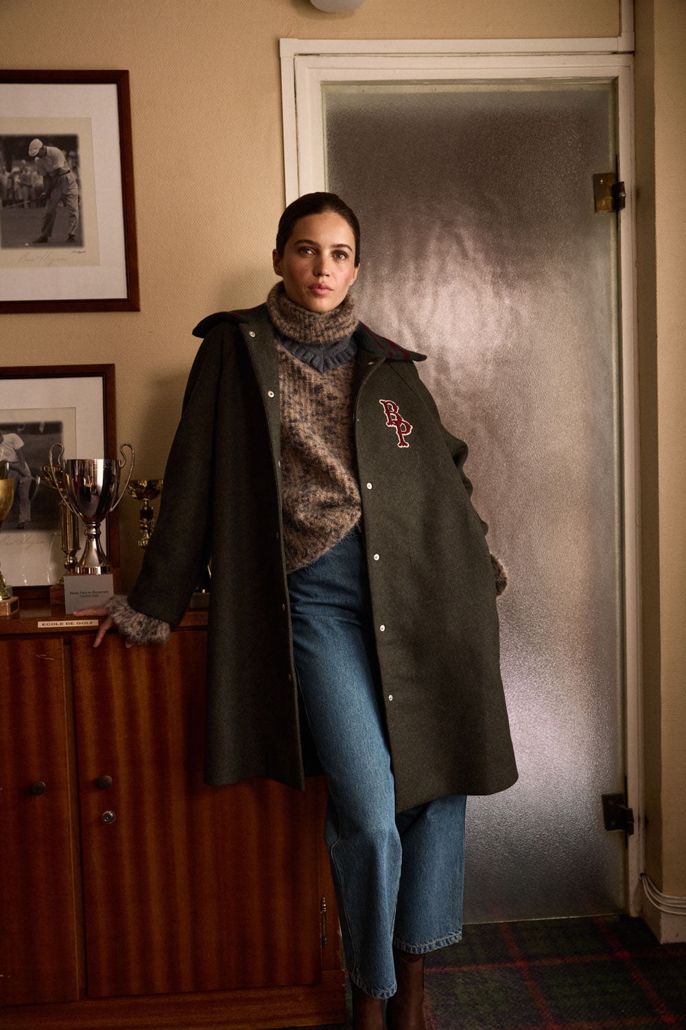 Manteau Yael kaki