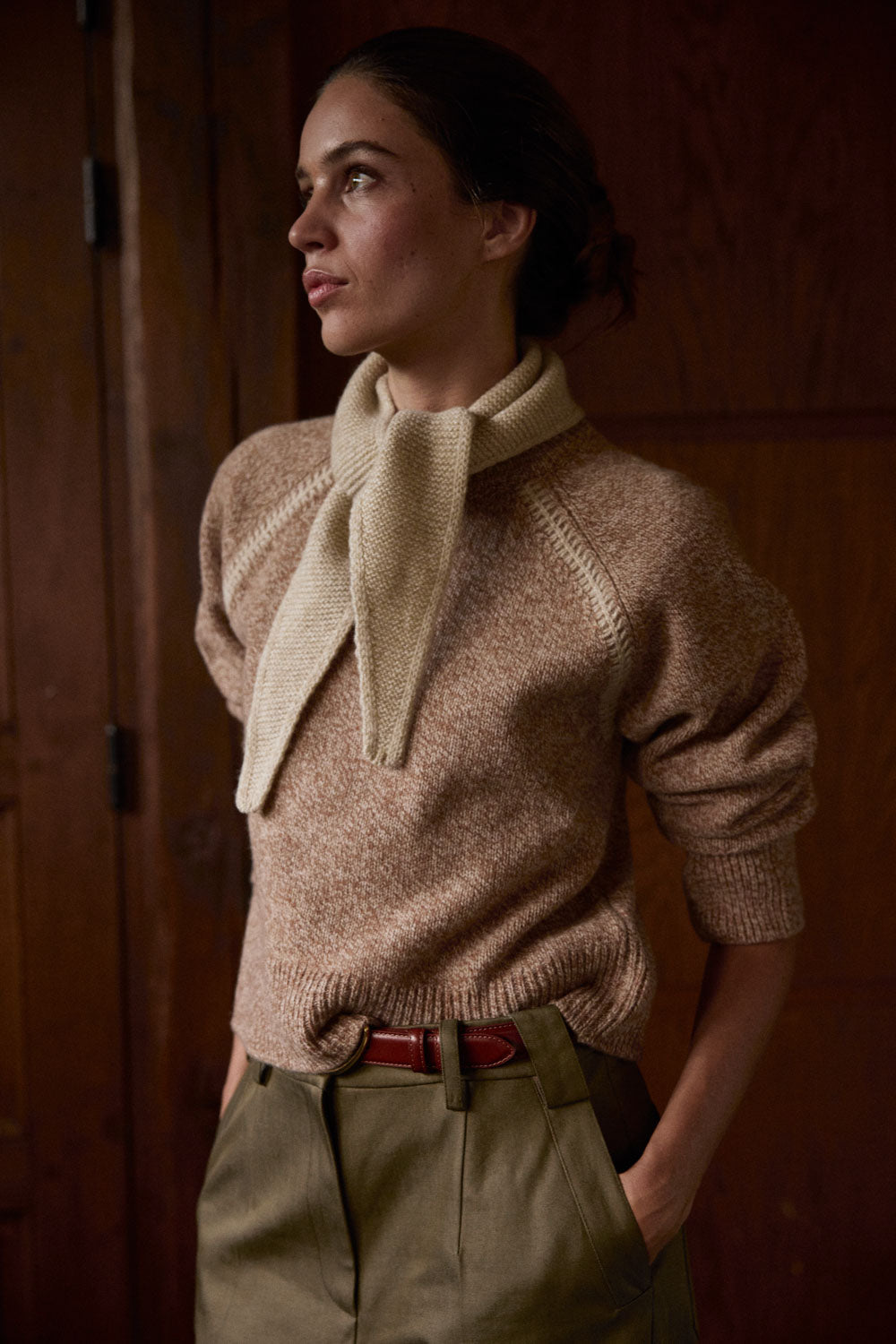 Sweater Romain camel