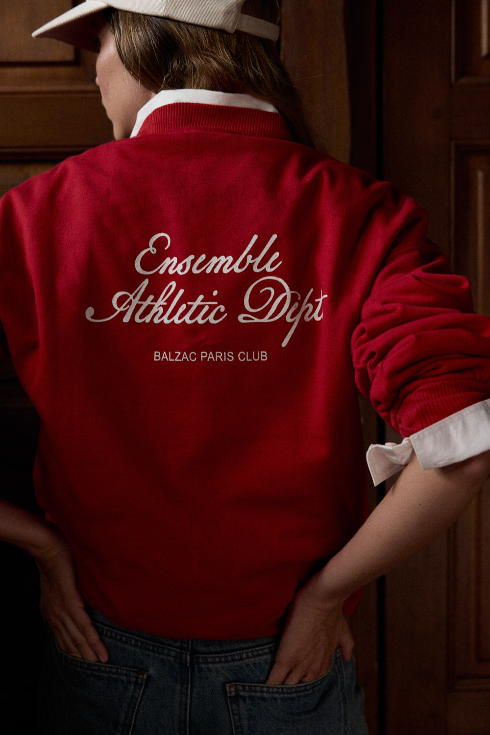 Sweat-shirt Virgile Ensemble rouge
