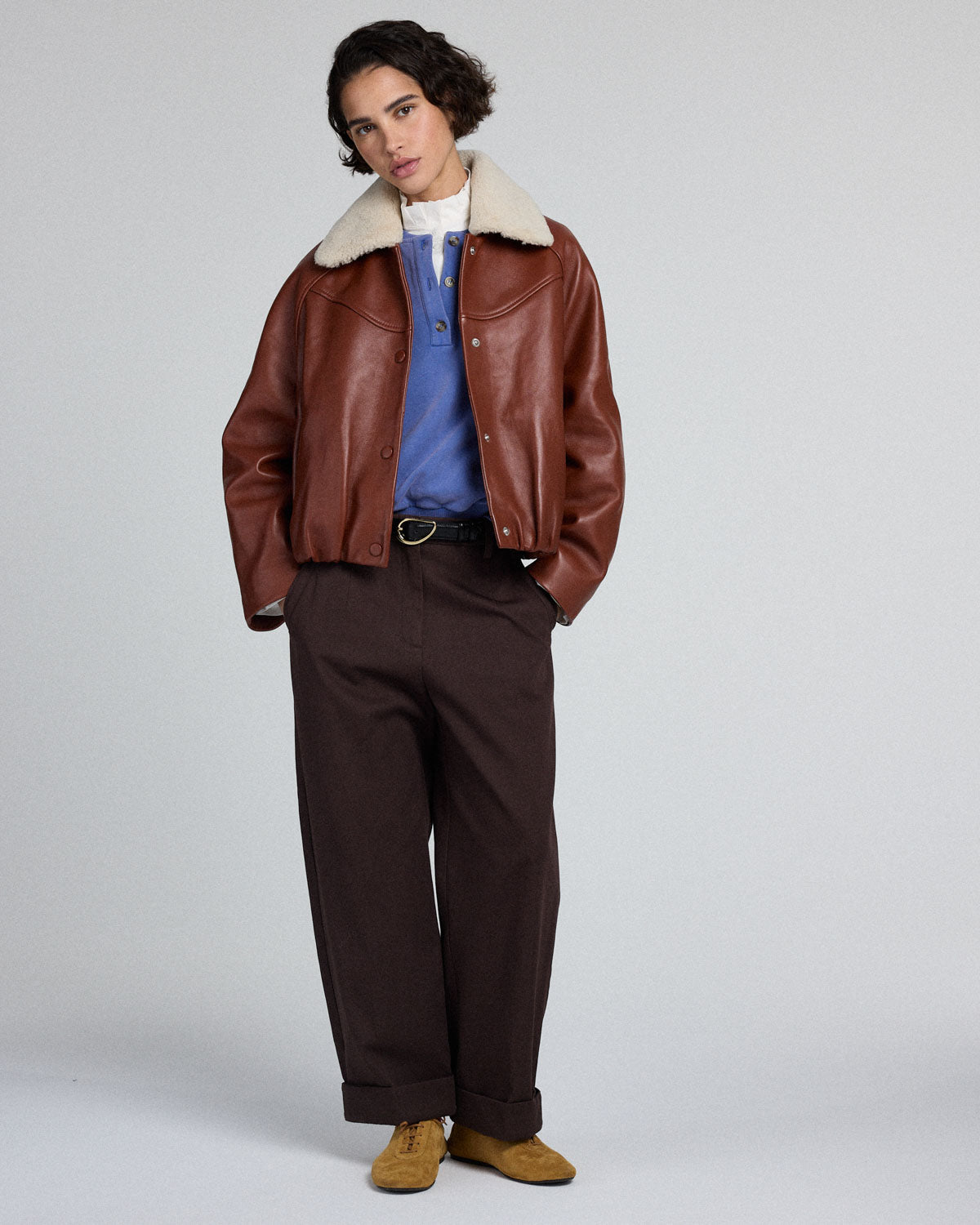 Veste Nils camel