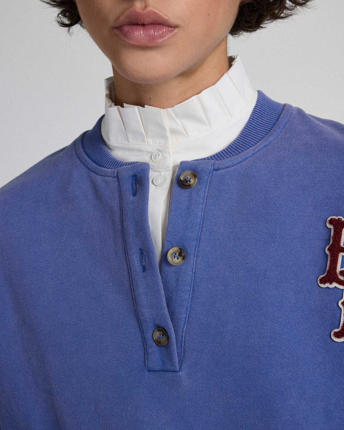 Sweatshirt Benji blue lavande