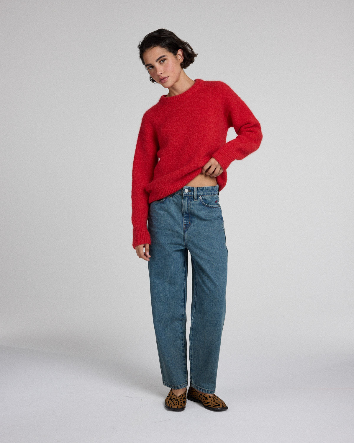 Vintage blue jeans
