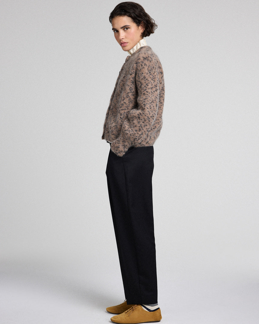 Cardigan Douceur guépard tacheté