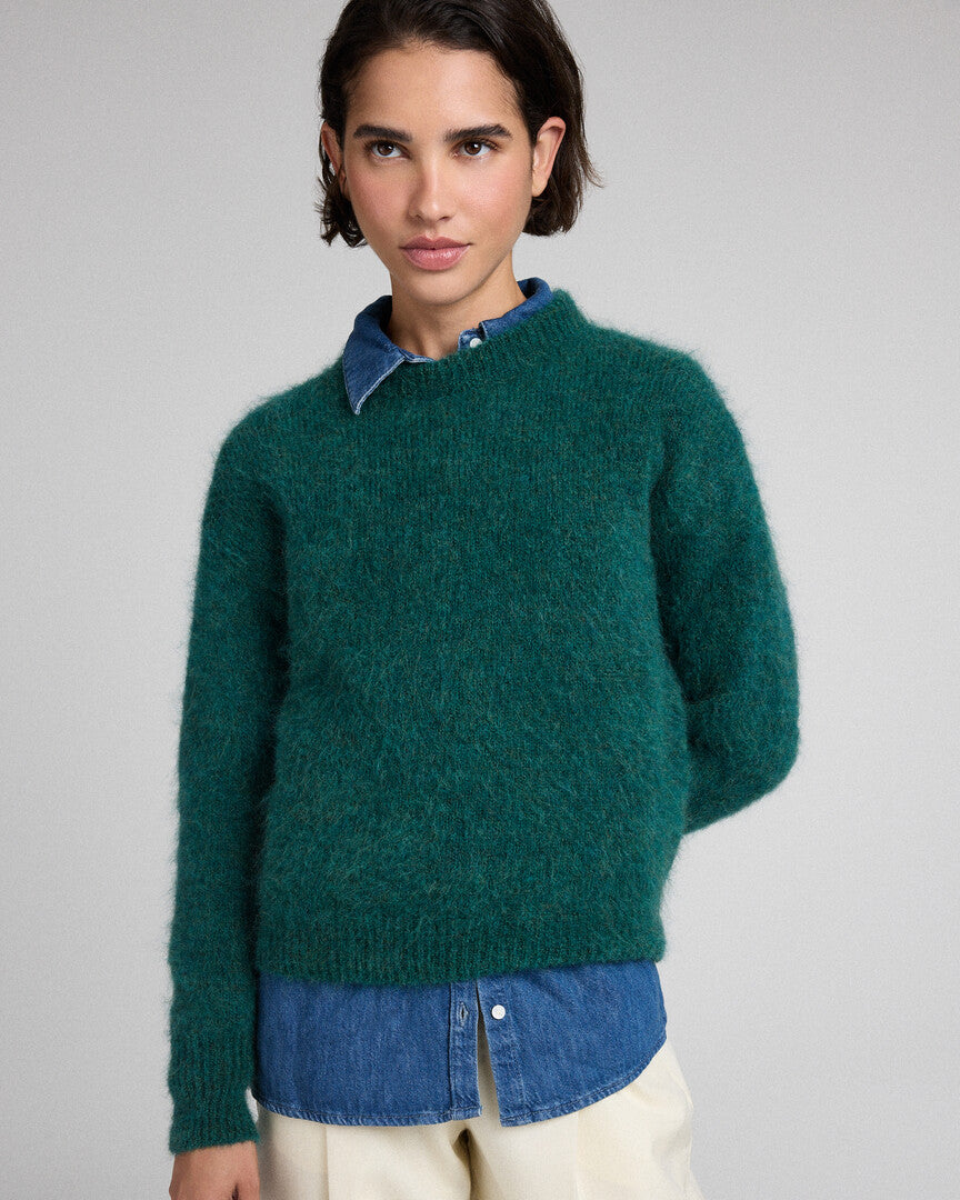 Sweater Doudou forest green
