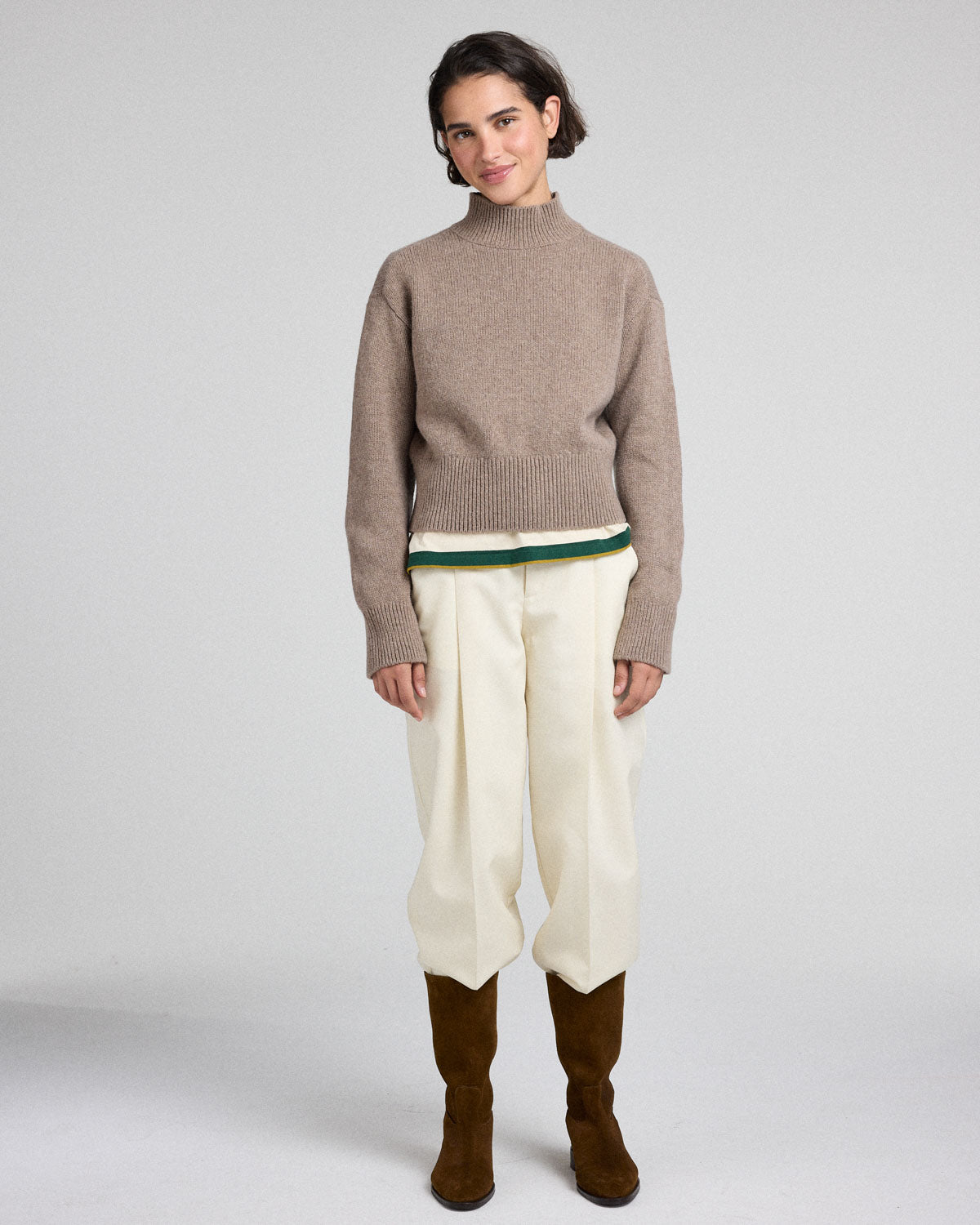 Taupe Ariana sweater