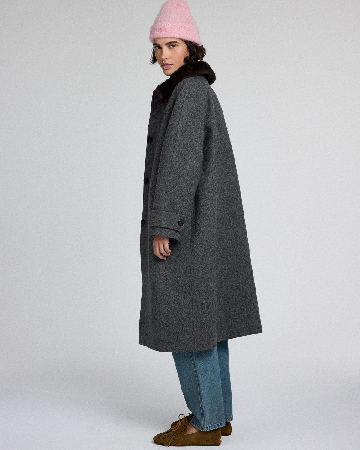 Coat Nickie gray
