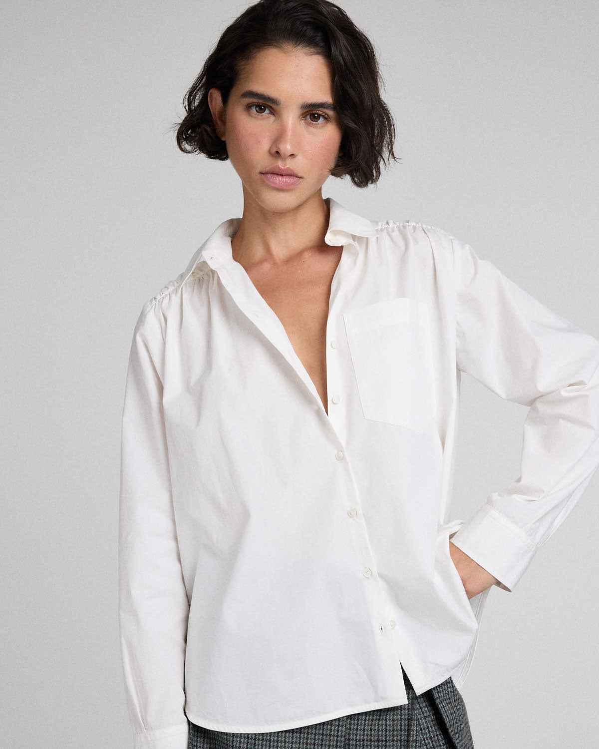 Chemise Lois blanc naturel