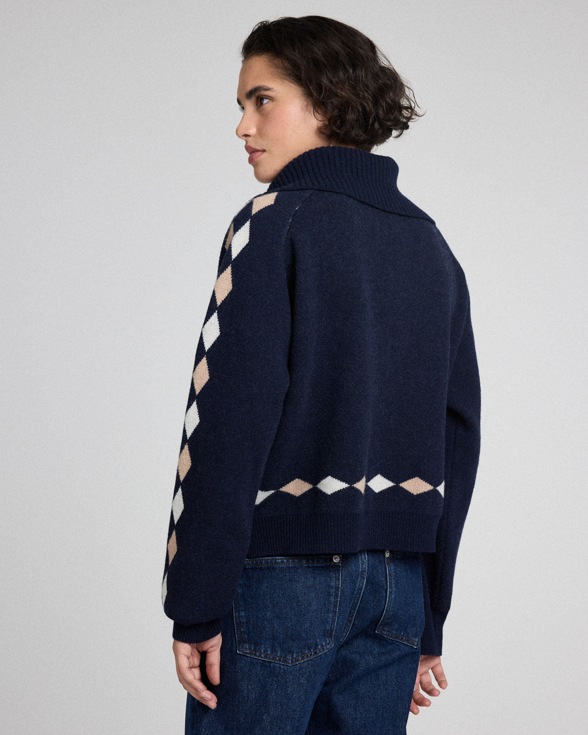 Cardigan Cecilia navy blue
