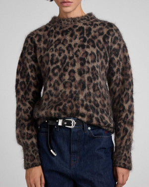 Pull Doudou léopard boisé