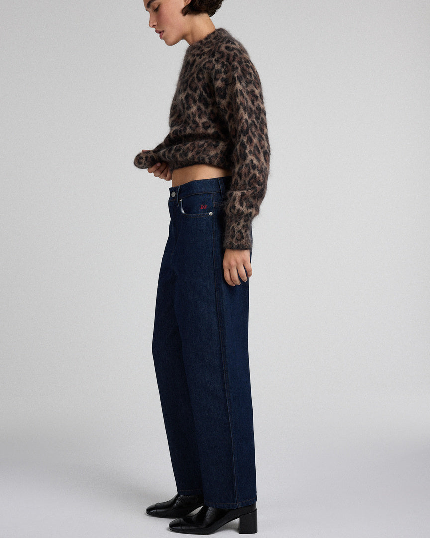 Woody leopard print sweater