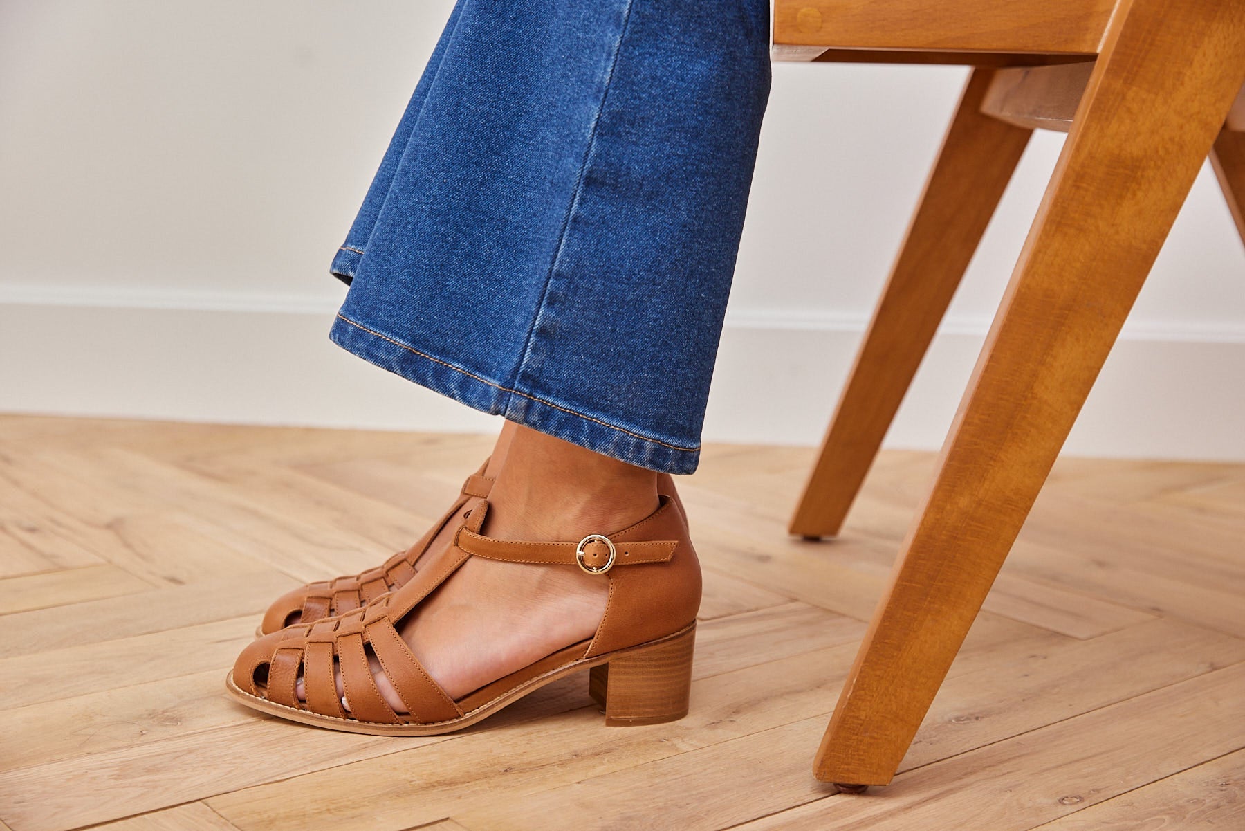 Sandals Albane camel