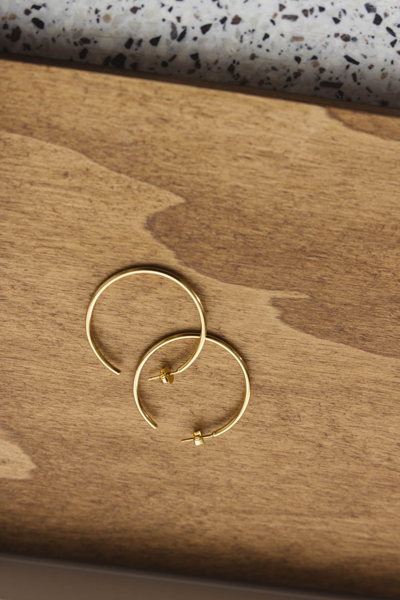 Earrings Falaise gold
