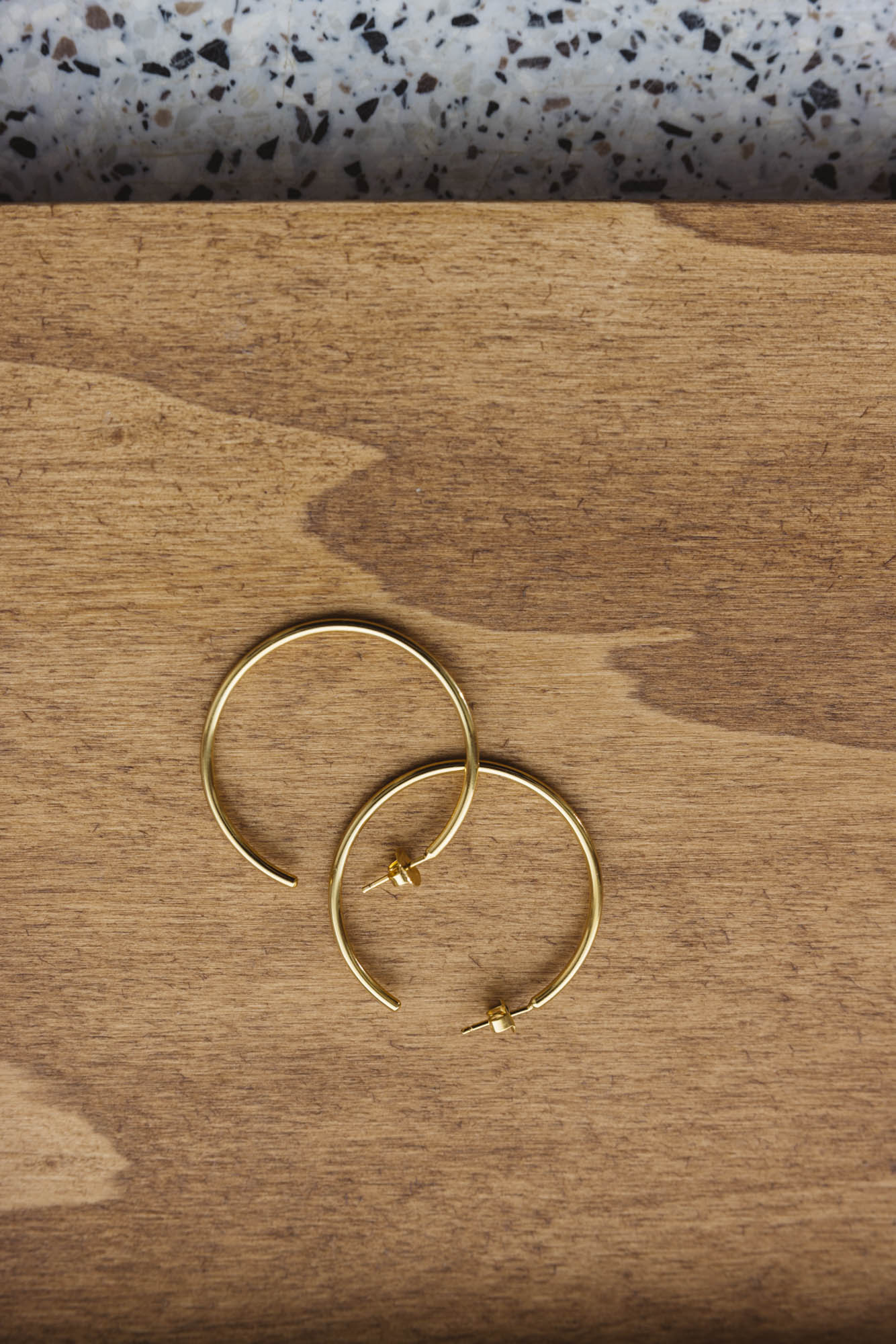 Earrings Falaise gold