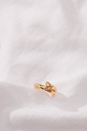 Bague Cabriole doré