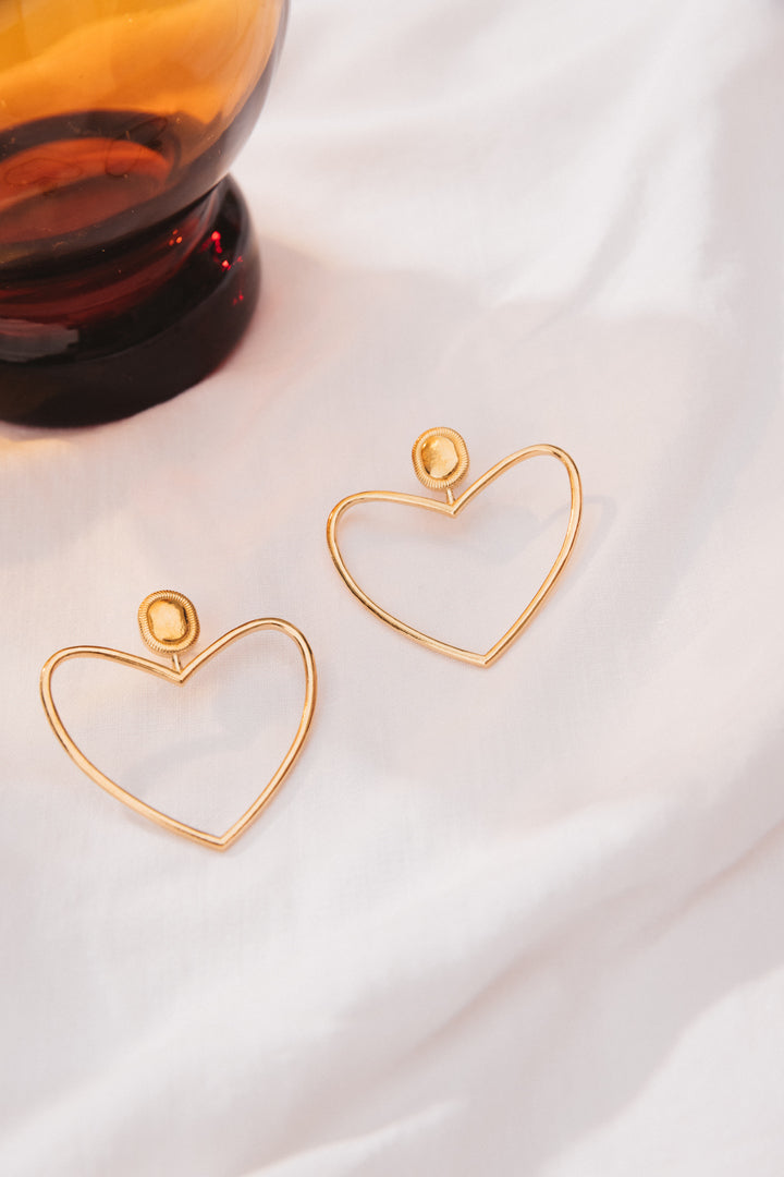 Golden Liaison earrings