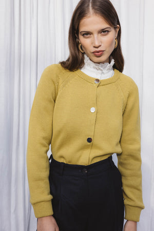 Bonte anise cardigan