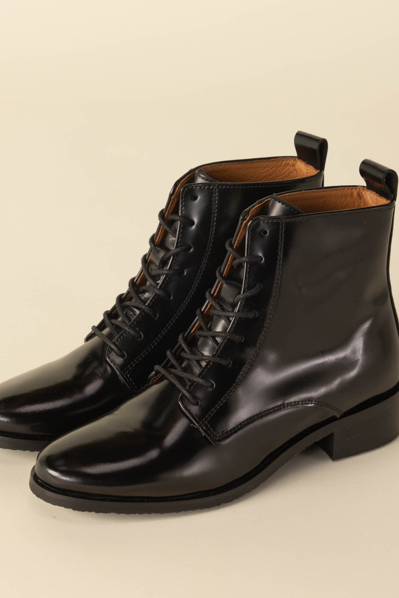 black basil ankle boots