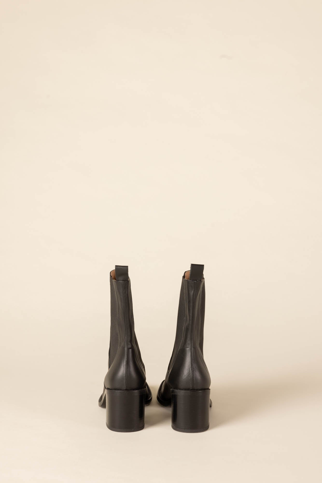 black twilight ankle boots Balzac Paris