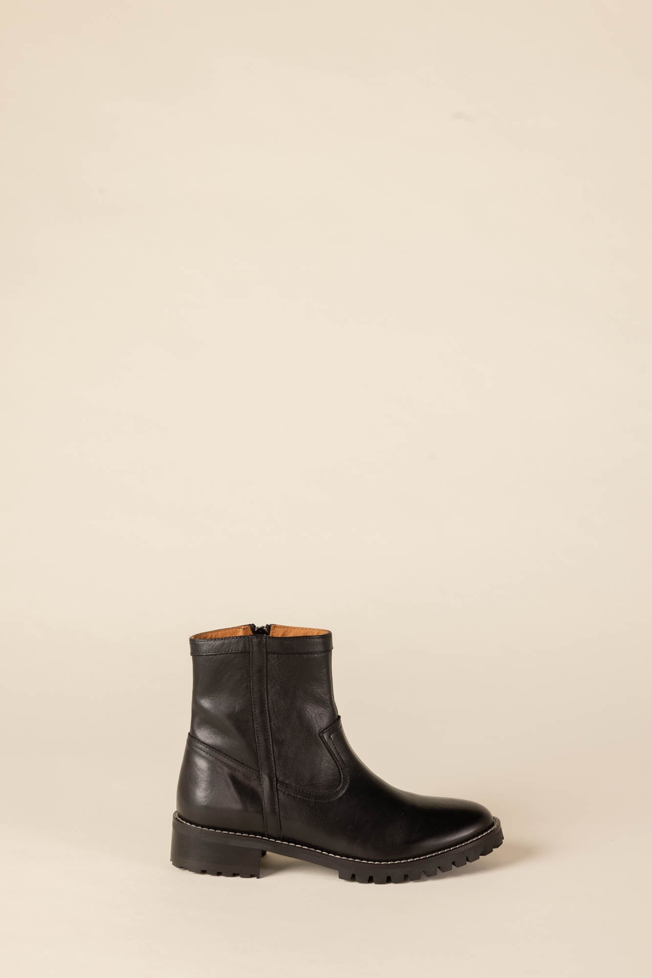 black tirade ankle boots