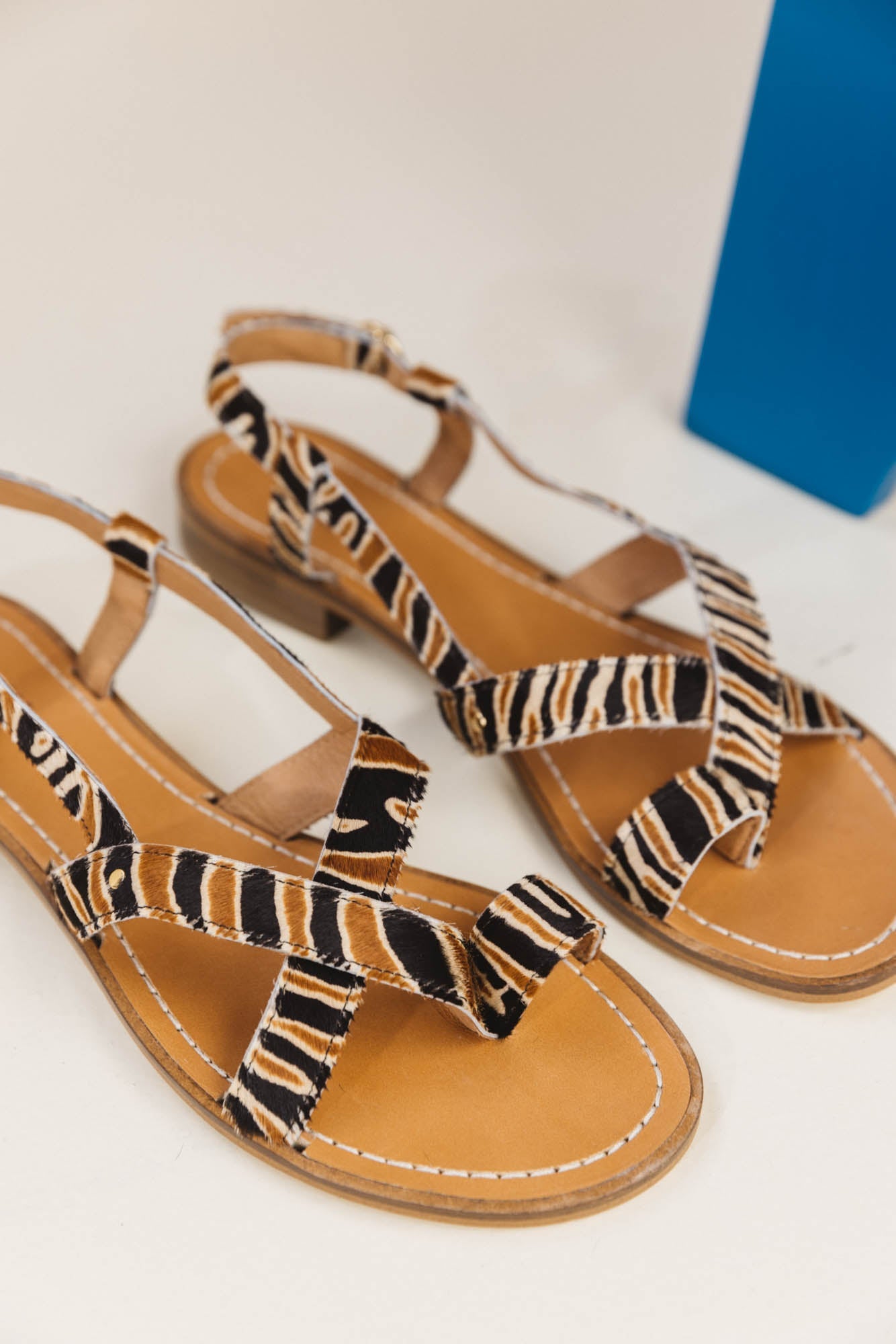 Sandals Bruyère pony tiger