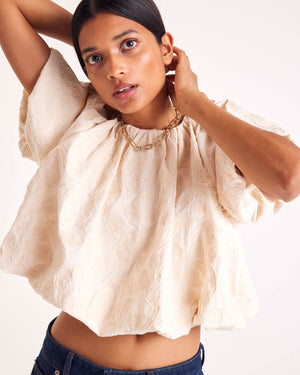 Blouse Isaure broderie écru