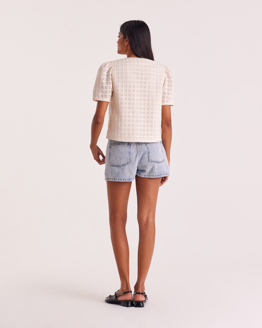 Shorts Triomphe blue glacier