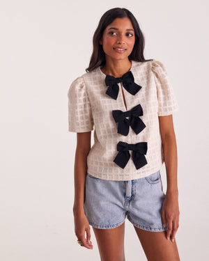 Short Triomphe bleu glacier