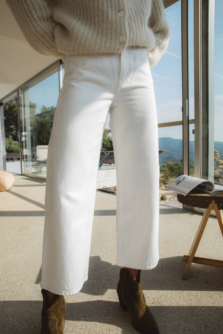 Pearl white Adriano jeans