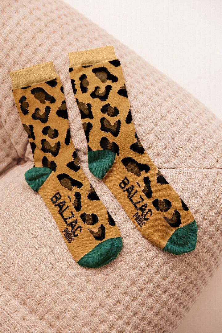 Socks Léo green