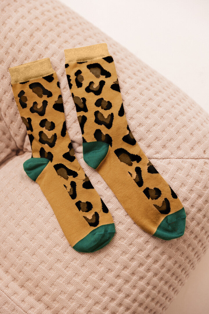 Socks Léo green