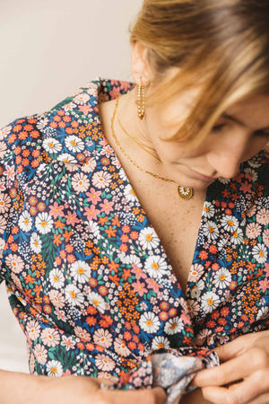 Chemisette Balnéaire imprimé pâquerette