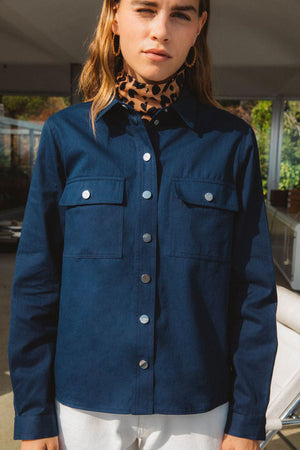 Chemise Carter marine