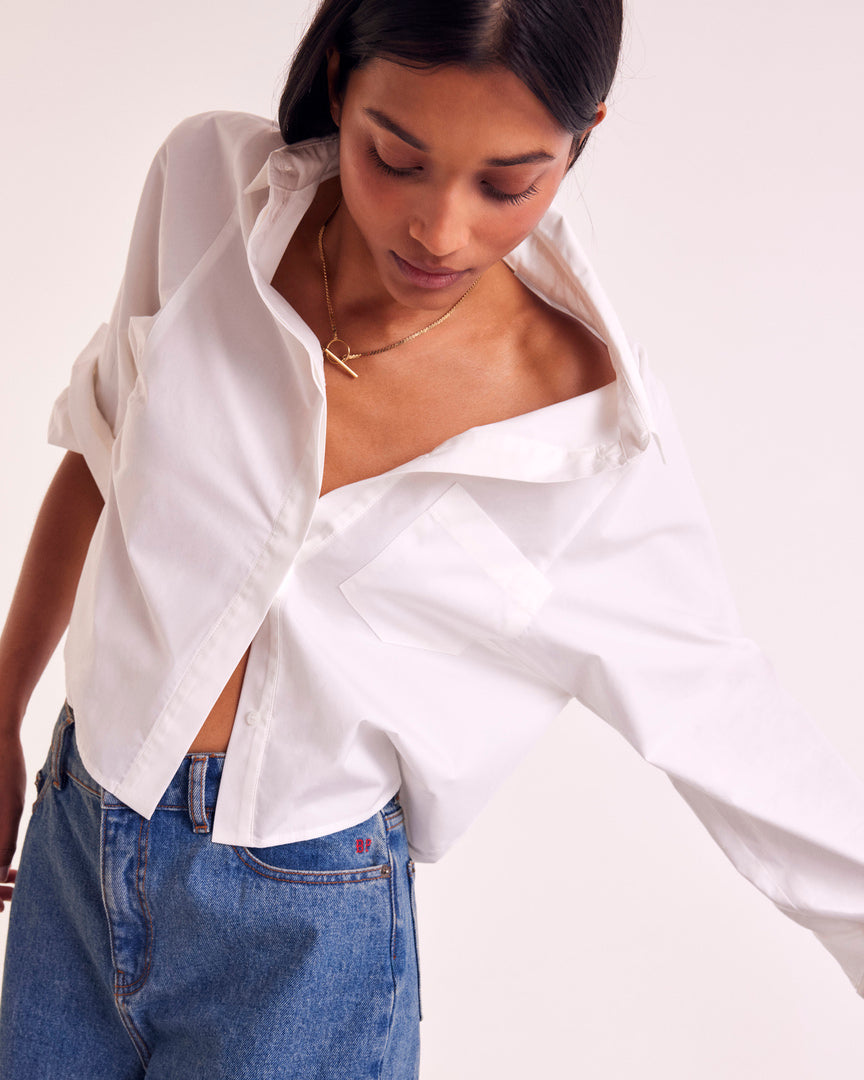 Chemise Eustache blanc naturel